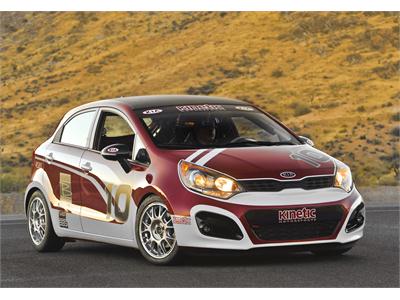 Kia Motors America Expands Motorsports Program to Showroom Stock Racing With Debut of 2012 B-Spec Rio 5-Door at SEMA Show