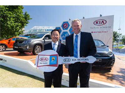 Kia Vehicle Handover Ceremony Australian Open 2013