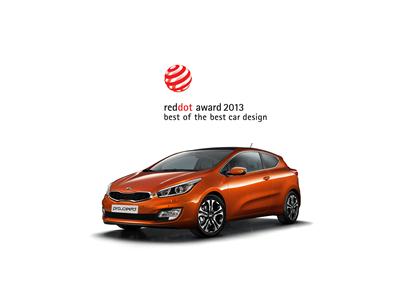 Kia pro_ceed red dot award 2013 Best of the Best