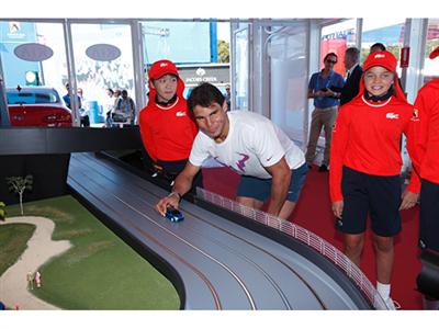 Rafael Nadal at Kia Fleet Handover Ceremony