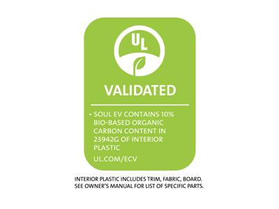 Soul EV UL Certification Label