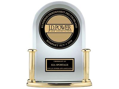 Kia Sportage 2014 JD Power VOSS Trophy