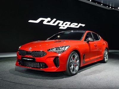 Kia Stinger makes Asian debut at Seoul Motor Show