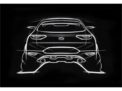 Kia Stonic Artistic Design Sketch
