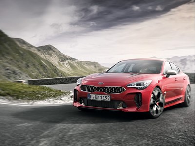 Kia Stinger red
