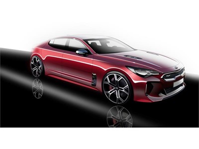 Kia Stinger sketch