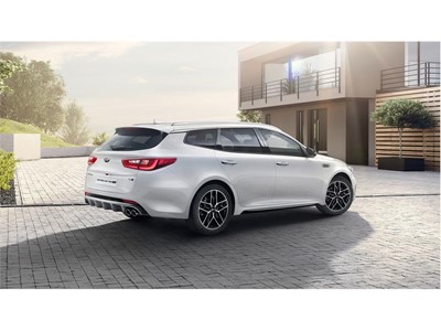 New powertrains and fresh design for Kia Optima - BACK