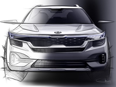 Kia reveals first image of new small SUV