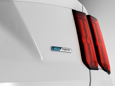 The new Kia Sorento - rear led lamps with Eco hybrib emblem