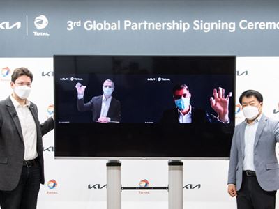 Kia and Total extend global partnership to expand collaborations until 2026