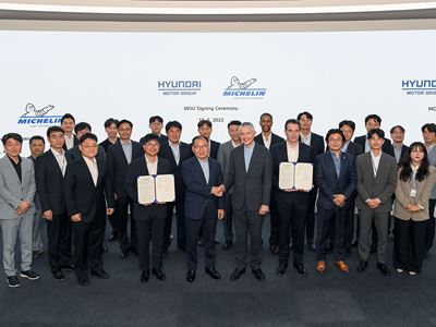 Hyundai Motor Group and Michelin Join Hands to Develop Next-Gen Tires for Premium EVs to Foster Clean Mobility