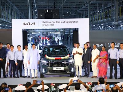 Kia India Celebrates 1 Million ‘Make in India’ Production Units with the Roll-out of its New Seltos
