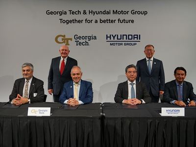 Georgia Tech and Hyundai Motor Group Sign MoU for Future Mobility Collaboration