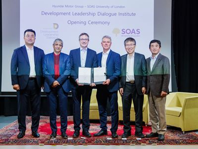 Hyundai Motor Group and SOAS University of London Found New Research Centers for Developing Countrie