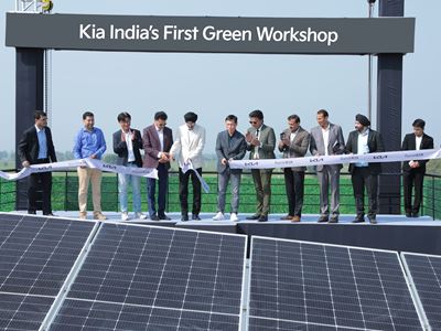 Driving Sustainability: Kia launches Solar Powered Green workshop, targets 150 more by 2026