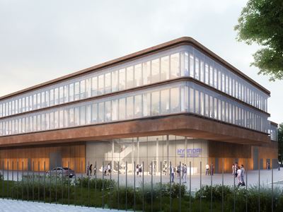HMETC New Reseach Center (rendering)