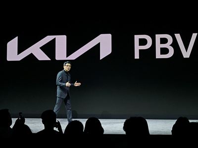 Kia PBV concept models unveiled at CES 2024