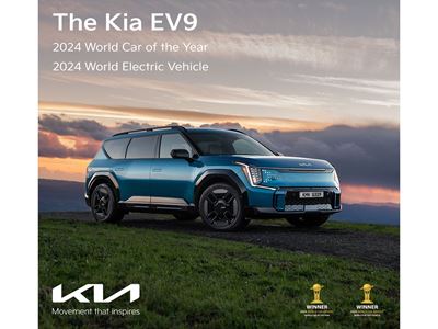 Kia EV9 secures double win at  the 2024 World Car Awards
