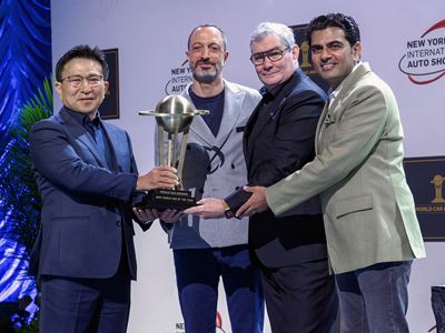 Kia EV9 secures double win at 2024 World Car Awards
