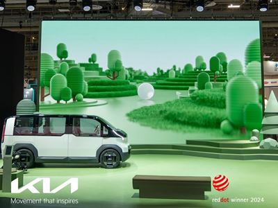 Kia Claims Dual Red Dot Honors for 80th Year Stationery Design and PBV Mobility Concept Video