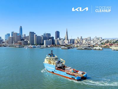 Kia and the Ocean Cleanup Celebrate Partnership Achievements and Map Out Future for Cleaning Great Pacific Garbage Patch