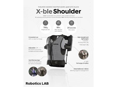 Hyundai Motor and Kia’s Robotics LAB Announce Plans to Launch ‘X-ble Shoulder’ at Wearable Robot Tech Day