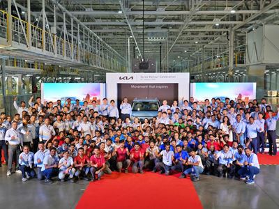 Kia India Begins Production of Syros SUV