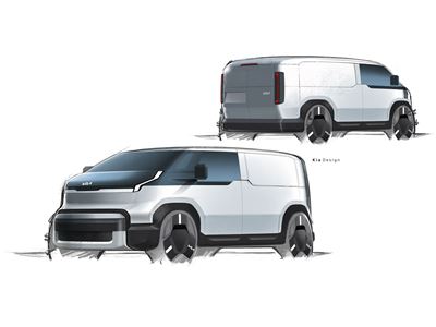 Kia PV5 Sketch - Exterior