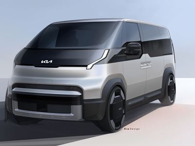 Kia PV5 Sketch - Exterior