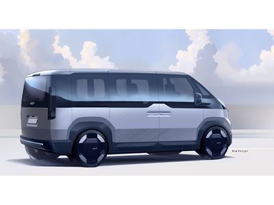 Kia PV5 Sketch - Exterior