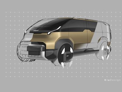 Kia PV5 Sketch - Exterior