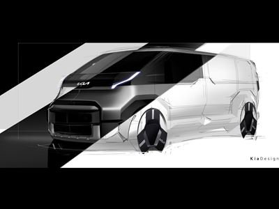 Kia PV5 Sketch - Exterior