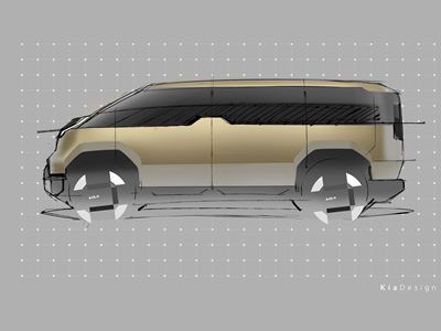 Kia PV5 Sketch - Exterior