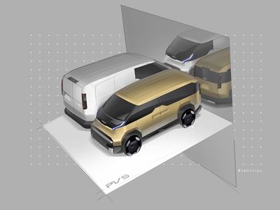 Kia PV5 Sketch - Exterior