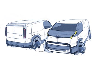 Kia PV5 Sketch - Exterior