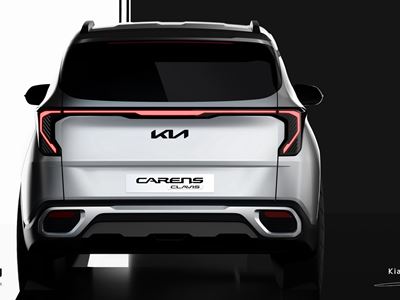 Kia Carens Clavis Exterior Sketch