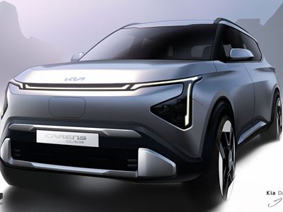 Kia Carens Clavis Exterior Sketch