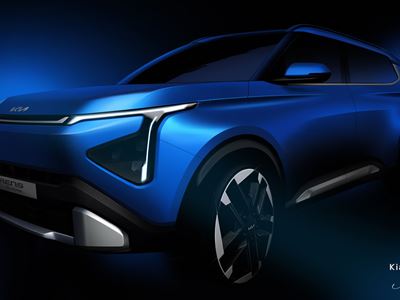 Kia Carens Clavis Exterior Sketch