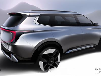 Kia Carens Clavis Exterior Sketch