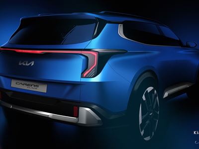 Kia Carens Clavis Exterior Sketch