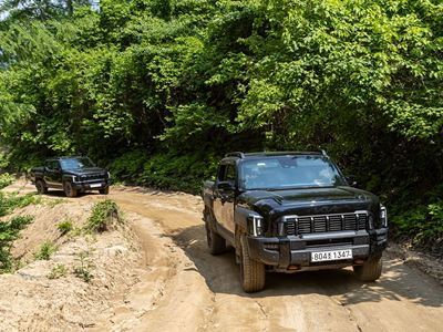 Kia Tasman Blazes New Trail for Pickup Truck Segment with Exceptional Off-Road Ability