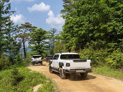 Kia Tasman Blazes New Trail for Pickup Truck Segment with Exceptional Off-Road Ability