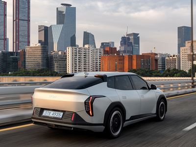 Kia EV4 redefines the electric sedan experience with class-leading innovation, spacious interior and premium technology