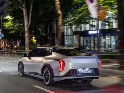 Kia EV4 redefines the electric sedan experience with class-leading innovation, spacious interior and premium technology