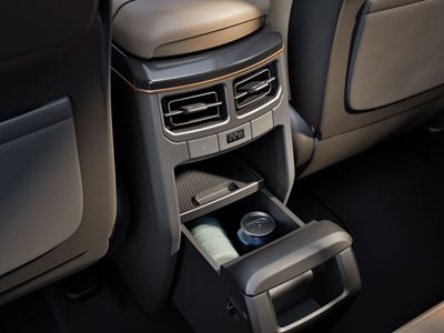 EV5 - STD Interior - rear console