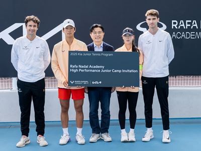 Kia extends partnership with sports and tennis legend Rafael Nadal