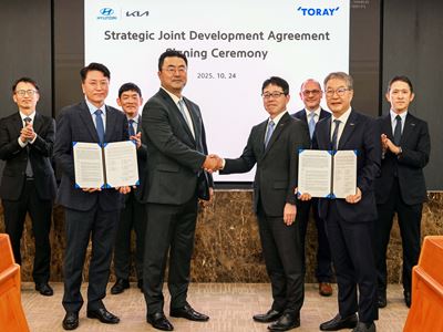 (fourth from left) Heung-soo Kim, Executive Vice President and Head of Global Strategy Office at Hyundai Motor Group; (fourth from left) Heung-soo Kim, Executive Vice President and Head of Global Strategy Office at Hyundai Motor Group;