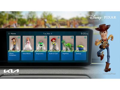 Kia Unveils Disney, Marvel, Pixar, Star Wars™ and National Geographic Display Themes