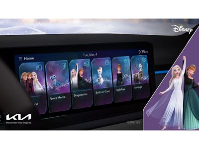Kia Unveils Disney, Marvel, Pixar, Star Wars™ and National Geographic Display Themes