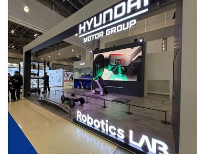 Hyundai Motor Group booth at iREX 2025
